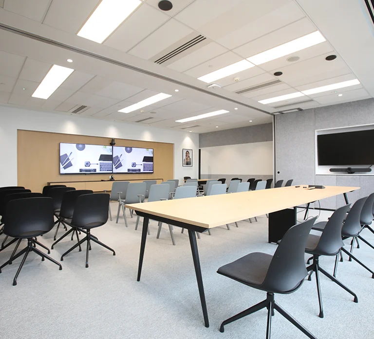 Thiet ke thi cong pantry van phong Galderma - deutsche haus