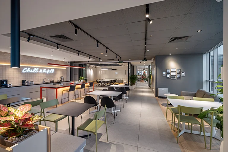 Thiet ke thi cong phong hop van phong Flodesk